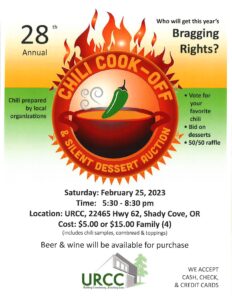 Chili Cook-Off at URCC
