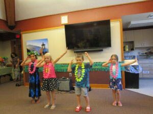 Hawaiian Dancers at Shady Cove Library