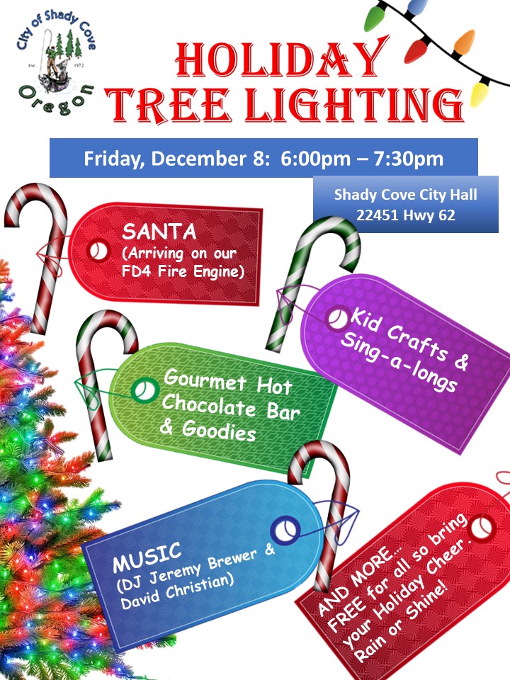 Shady Cove Holiday Tree Lighting
