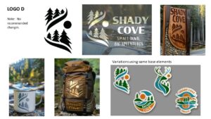 Shady Cove Logo Finalists